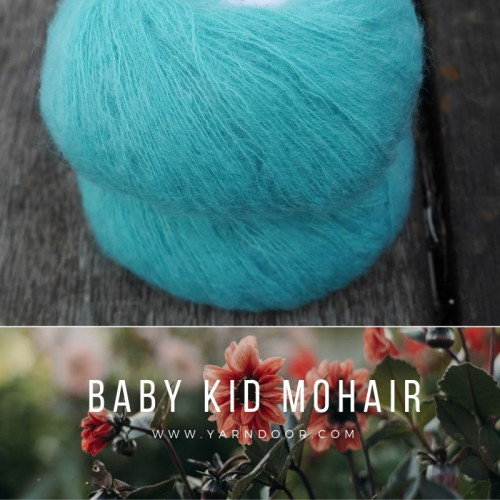 美麗諾幼毛海｜星空藍